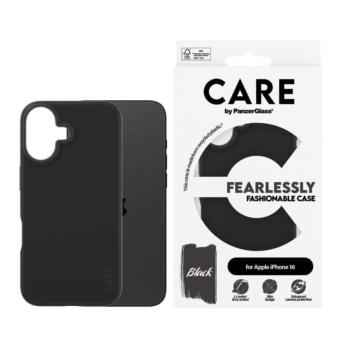 CARE by PanzerGlass® Case Sort iPhone 16